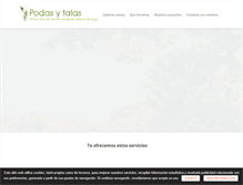 Tablet Screenshot of podasytalas.com